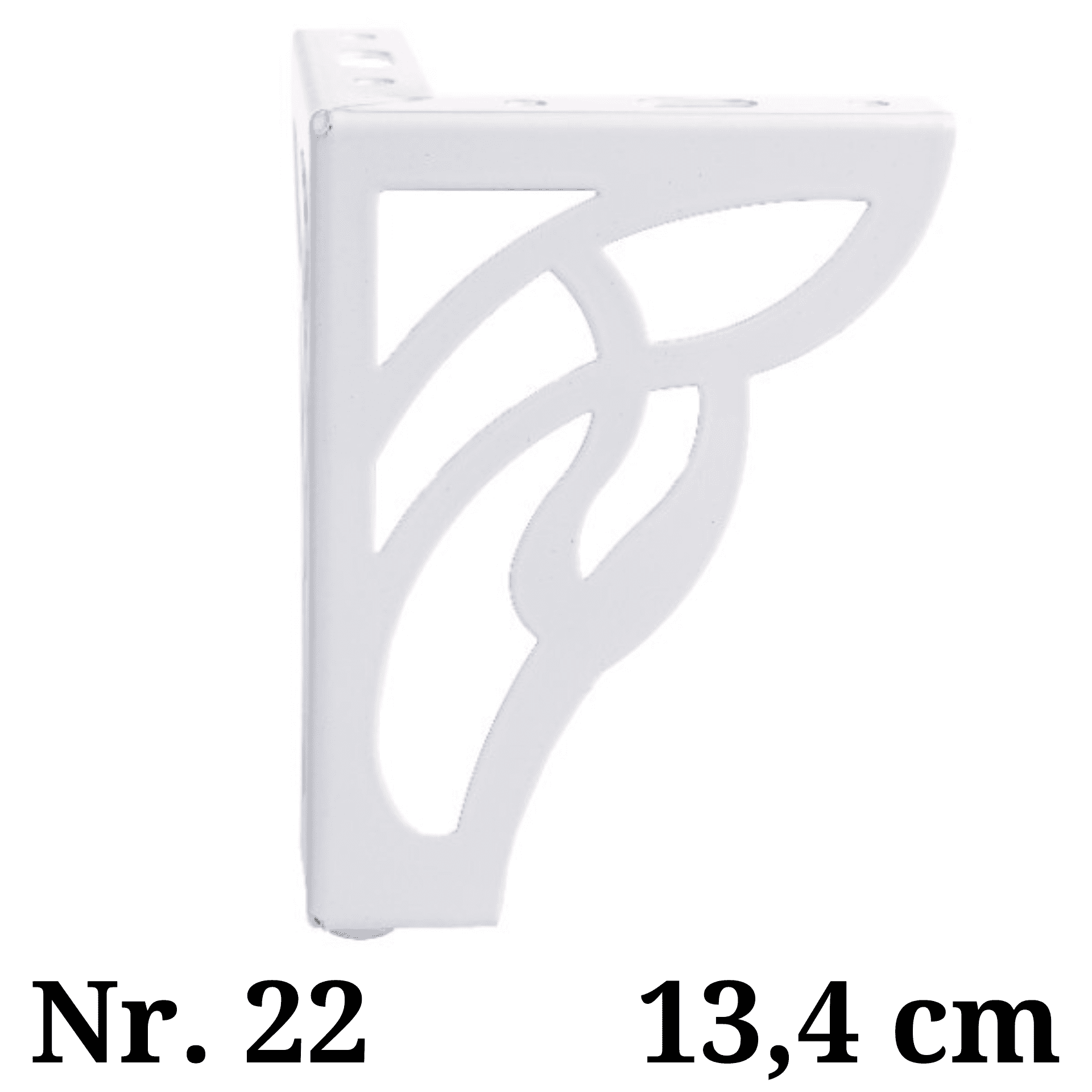 Metalinė kojelė Nr. 22 (Balta)