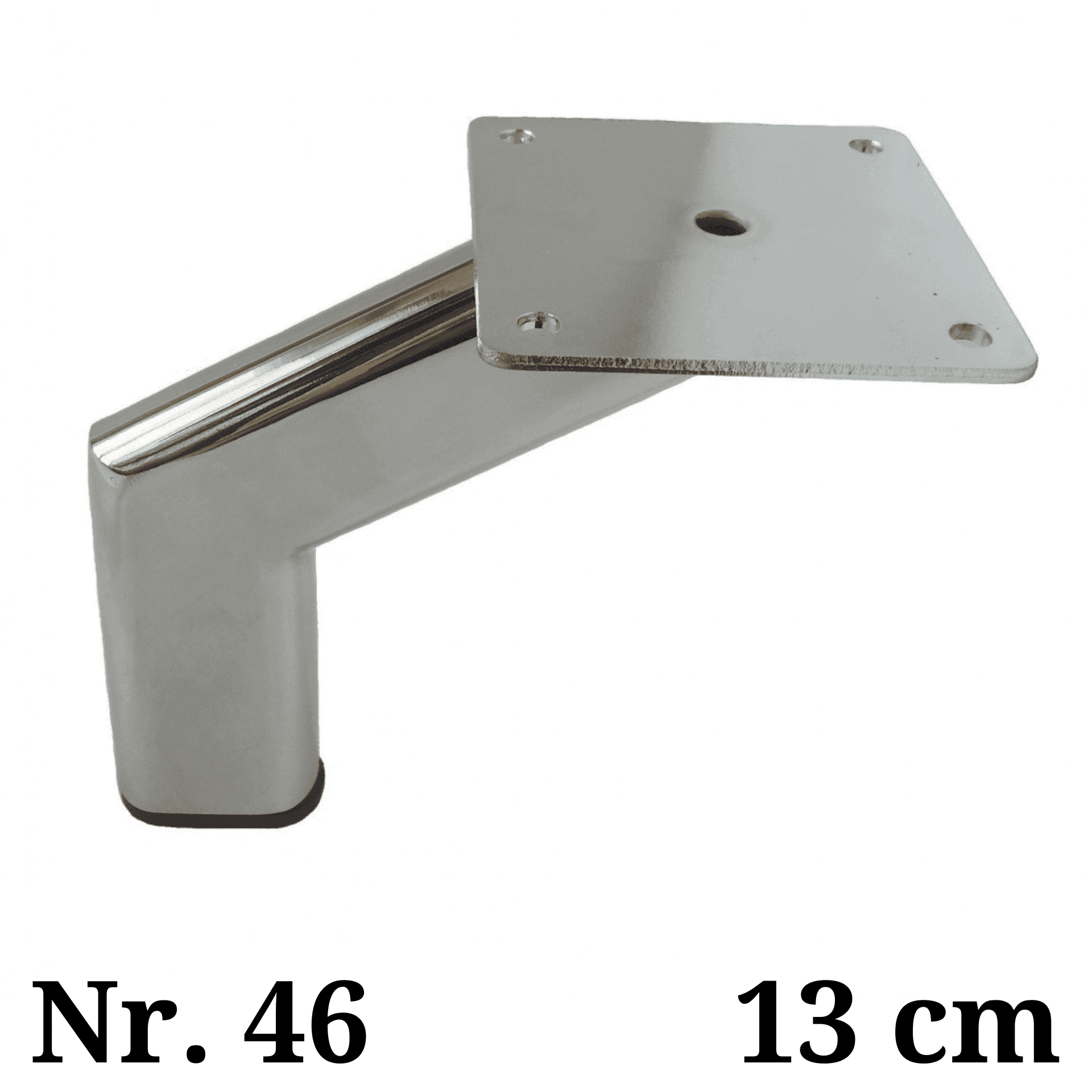 Metalinė kojelė Nr. 46 (Chromas)