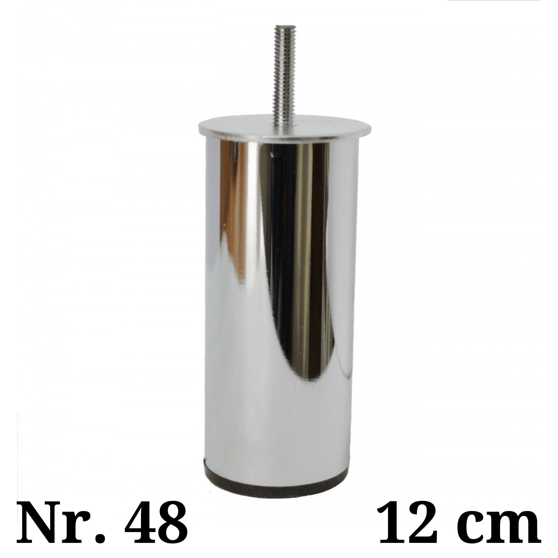 Metalinė kojelė Nr. 48 (Chromas)