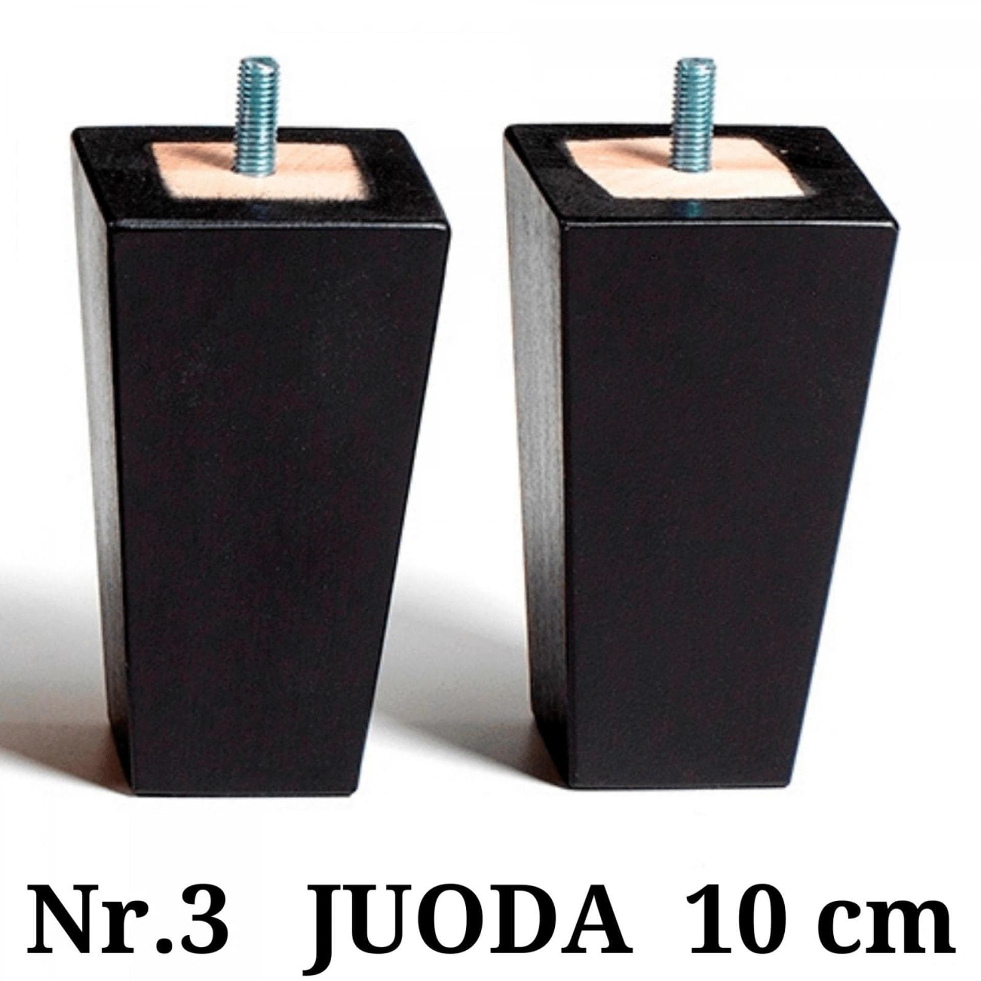 Kojelė Nr. 3 Juoda 10 cm (NEMOKAMAI)