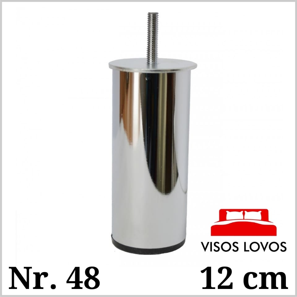 Metalinė kojelė Nr. 48 (Chromas)