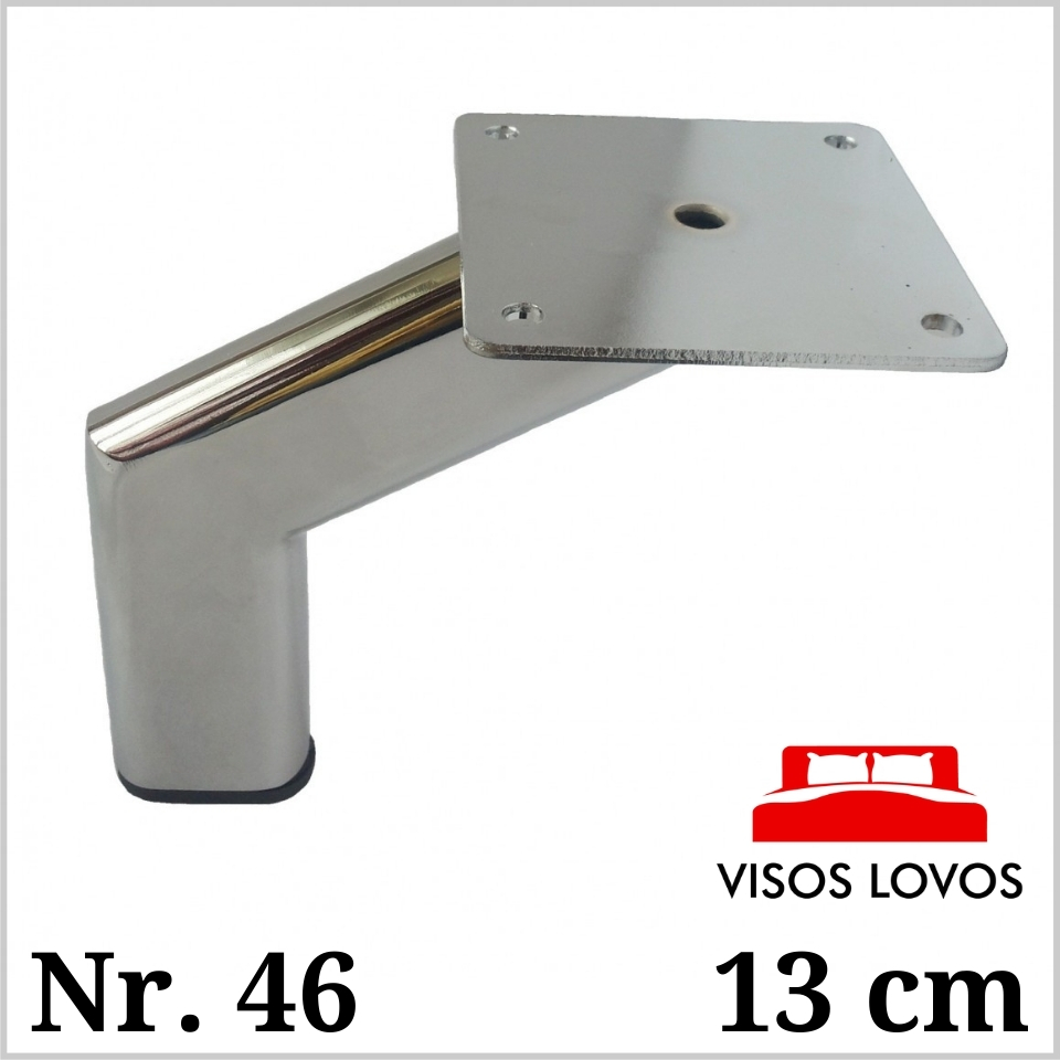 Metalinė kojelė Nr. 46 (Chromas)