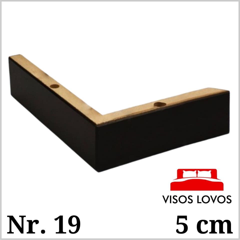 Medinė kojelė Nr. 19