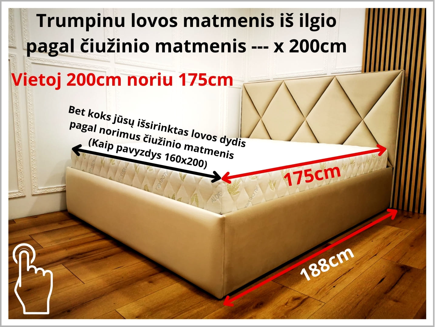 Trumpinimas iki 175cm