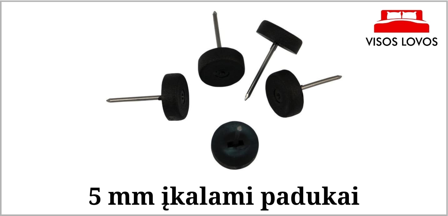 5mm įkalami padukai
