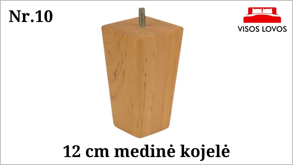 Medinė kojelė Nr.10